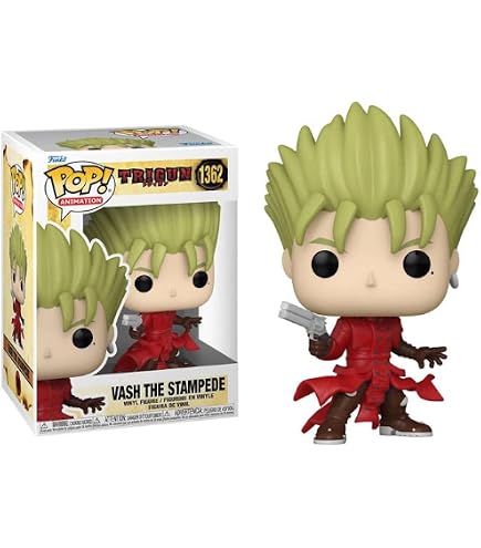 Amazon.com: Trigun: VASH The Stampede Pop Up Parade PVC Figure