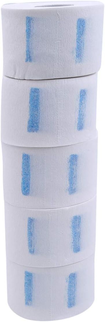 Essencedelight Neck Paper Disposable Neck Strip Professional Neckband Stretchy Paper Hair Cutting Barber Salon Hairdressing Supplies