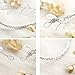 Yean Crystal Bride Wedding Hair Vine Silver Rhinestone Wedding Hair Accessories Bridal Hair Piece for Women and Girls