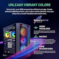 Skytech Nebula Gaming PC Desktop, Ryzen 5 5500 3.6