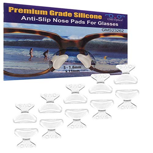 GMS Optical Silicone Adhesive Butterfly Nose Pads for Glasses