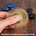 Opard Tri Fidget Spinner R188 Bearing Plum Blossom Hand Spinning Toy for Child and Adult (Gold)
