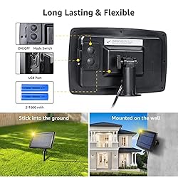 Lepro Solar Outdoor String Lights Patio Bistro