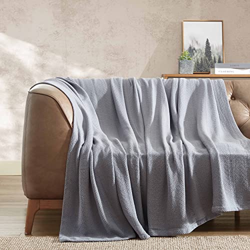 Eddie Bauer Queen Blanket, Lightweight Cotton Bedding, Home Decor for