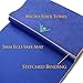 Non Slip Yoga Mat, Synergy, by Aurorae, 2-in-1 Yoga Mat with Integrated Towel. 5mm Thick, 72