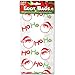 150 Christmas Cellophane Treat Bags with twist ties Holiday Goodie Bags for Candy