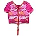 Swimschool ET9143SM Swim Trainer Vest with Sun Protective Sleeves, Adjustable Safety Strap, Small/Medium, up to 33 Lbs., Pink, Pink Digital S/M Size Up to 33 Lbs., 20 - 30 lb.