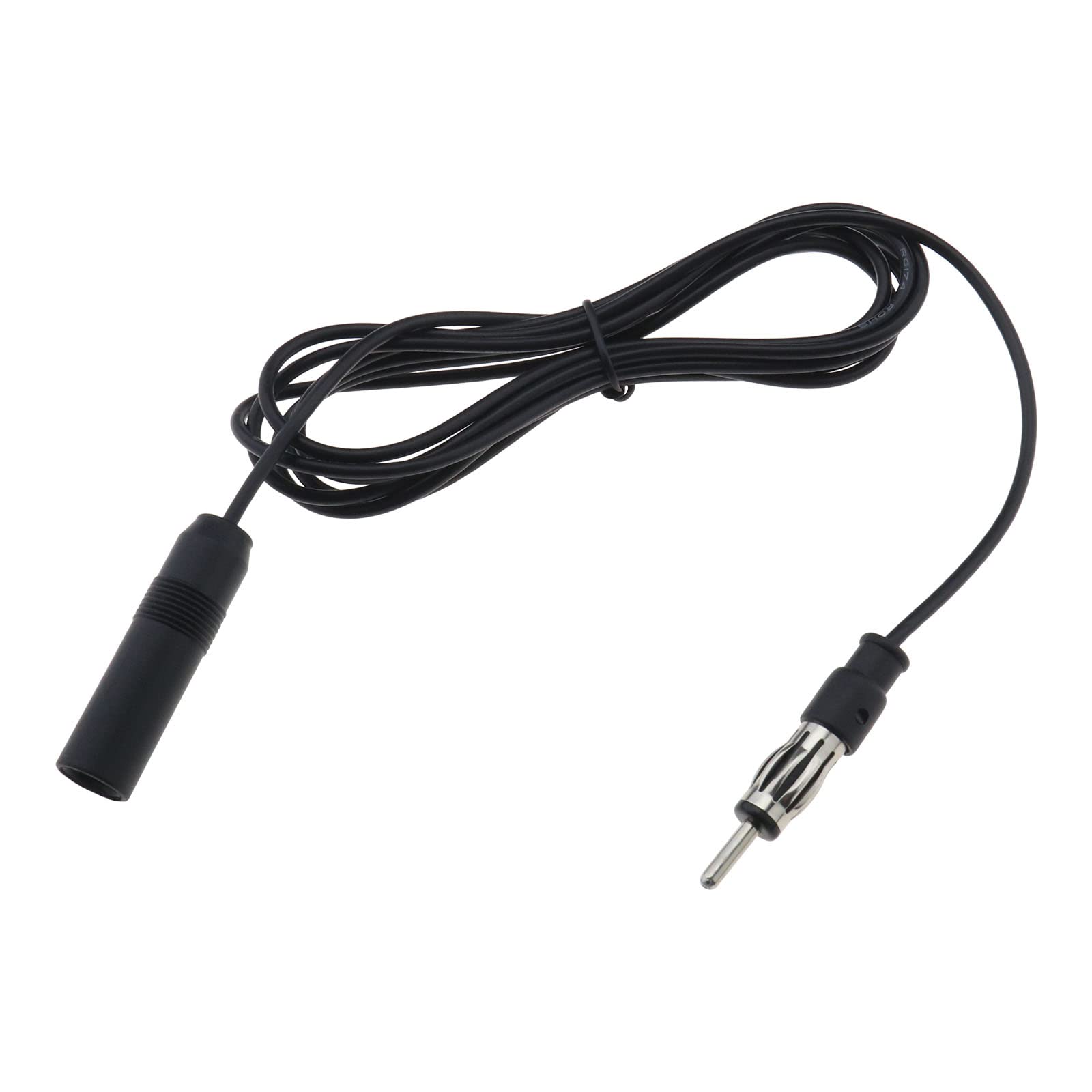 EMSea Car Stereo FM AM Radio Antenna Extension Cable 3m DIN Plug Connector Coaxial Cable for Vehicle Car Audio Stereo Host Unit CD Media Receiver Player