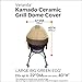 Classic Accessories Veranda Water-Resistant 22 Inch Kamado Ceramic Grill Dome Cover