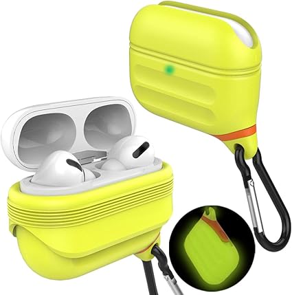 Amazon Com Halleast Airpods Pro Waterproof Case Wireless Charging