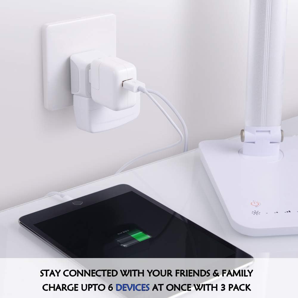 European Travel Plug Adapter by Ceptics Europe Power Adaptor Charger Dual Input - Ultra Compact - Light Weight - USA to any Type C Countries such as Italy, Iceland, Austria and More (CT-9C): Electronics