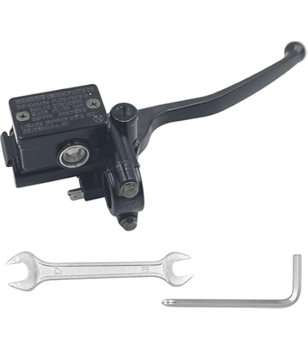 Yamaha Kodiak 400 Brake Lever - Left Side Black Replacement For 2002-2006 ATV Models