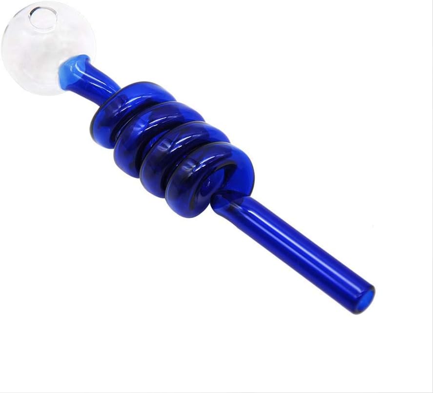 SDGDFXCHN Mini Glass Oil Burner Pipe Oil Rigs Glass Bongs Smoking