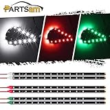 Partsam LED light strip kit 6 pcs 12