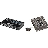 Clarion EQS755 7-Band Car Audio Graphic Equalizer, Black & Clarion MCD360 2/3-Way 6-Channel Electronic Crossover w/ 5-Volt RC