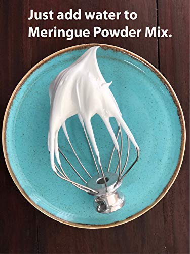Judee's Meringue Powder Mix (11.4 Oz): No Preservatives: ideal for Cookies, Pies, and Frosting: Made in the USA in a Dedicated Gluten and Nut Free Facility: Complete Mix Just Add Water