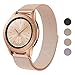 SWEES Milanese Band Compatible Samsung Galaxy Watch 42mm, 20mm Magnetic Stainless Steel Metal Replacement Band for Galaxy Watch 42mm, Gear Sport, Gear S2 Classic Smartwatch Girls Women Men, Rose Gold