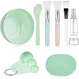 Download Amazon Com Facemask Mixing Bowl Set Anmyox Diy Face Mask Mixing Tool Kit With Silicone Mask Bowl Face Mask Brush Measuring Spoons Mask Spatula Makeup Headband And Exfoliating Sponge 8 In 1 Beauty PSD Mockup Templates