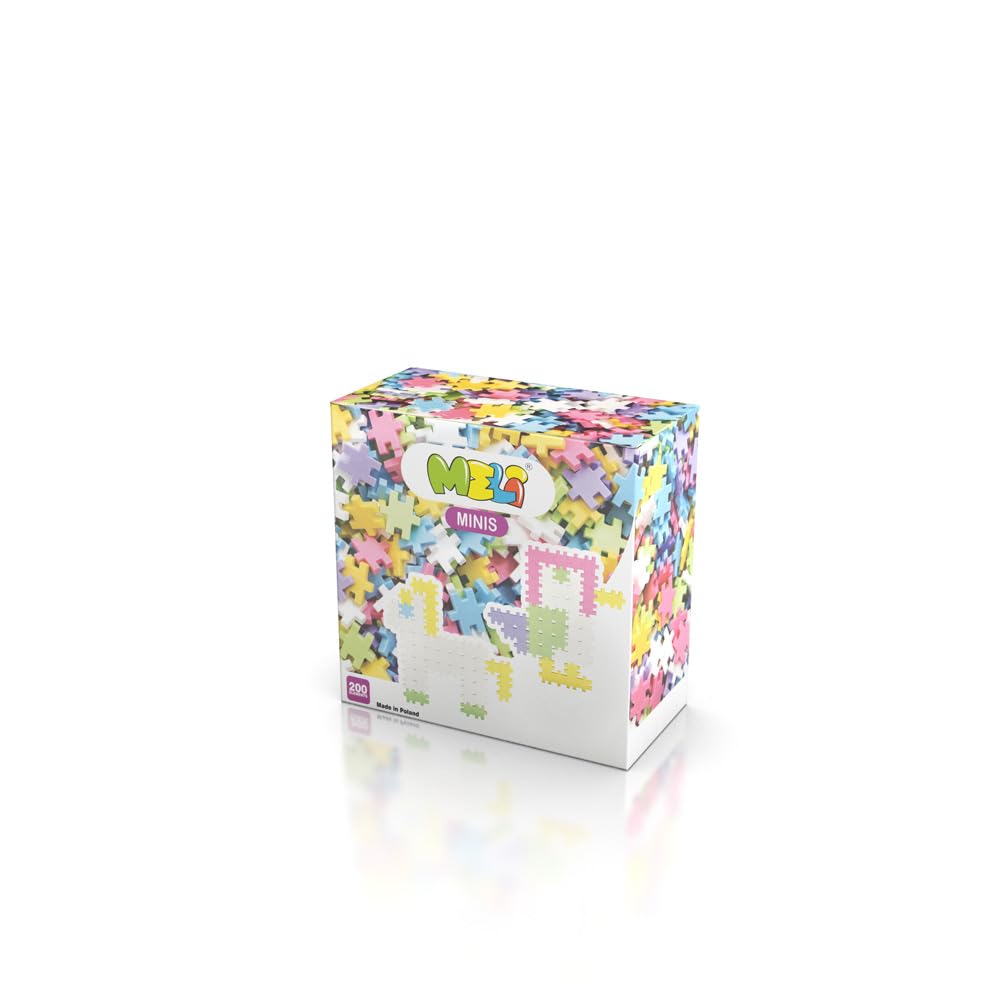 Meli 67312 Minis 200 Pastel Creative Toy, Colourful, Piece