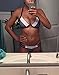 Gemijack Womens Push Up Triangle Bikini Set Sexy Halter Two Piece Swimsuit Bathing Suits