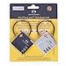 UltraFlex TSA Approved Lock with RED OPEN ALERT Indicator for Luggage & GYM Lockers