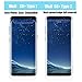[2-Pack] Glass Screen Protector for Samsung Galaxy S8 Plus, W&O Samsung S8+ Tempered Glass Protector Film Curve Edge Crystal Clear Case Friendly