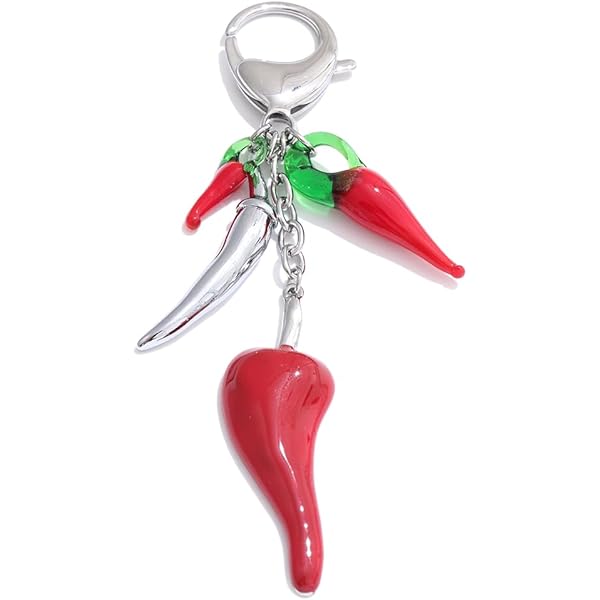 FAUTHENTICUTE Colorful Beadable Keychains For Women With Multi Pearls Heart Flower Charms And Red Bead Chain Cute Bag Charms For Handbag And Tote Bags