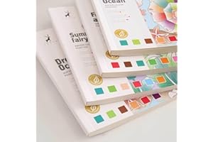 Creative Watercolor & Gouache Doodle Book, Artistic Painting & Drawing Sketchbook for Mixed Media Exploration, Art Therapy Jo