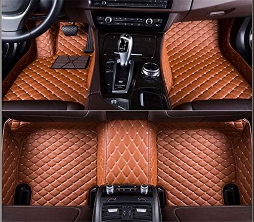 Carsticker Auto car Floor Foot mat for Nissan Qashqai j10 x-Trail t31 Murano Patrol y61 tiida teana Waterproof car Accessories Brown