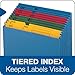 Globe Weis Globe-Weis/Pendaflex QuickVue Project File, Monthly Index, Letter Size, Blue (20135)