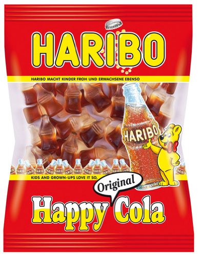 Мармелад жевательный Haribo Happy-cola 200г мяг/уп (9002975315104)