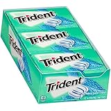 Trident Sugar Free Gum, Minty Sweet Twist, 14 Count (12 Pack)