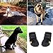 Petilleur Waterproof Dog Shoes Breathable Paws Protector Anti-Skid Dog Boots with Reflective Strap Pet Winter Warm Snow Boots for Small, Medium and Large Dogs (#6)