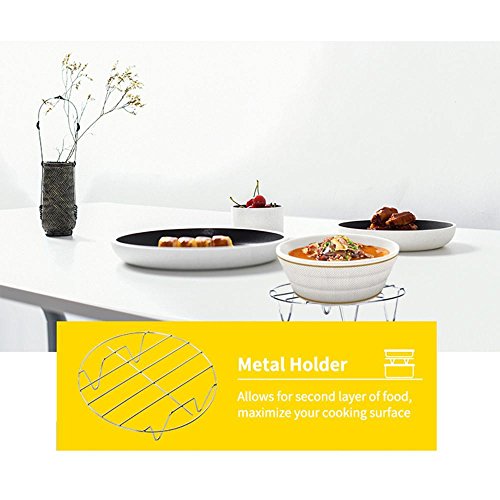 image for Air Fryer Accessories,niceeshop(TM) Deep Fryer Air Fryer Parts for Phi