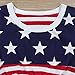 4th of July Toddler Baby Girl Romper American Flag Stars Stripes Pompom Tassel Balls + Headband