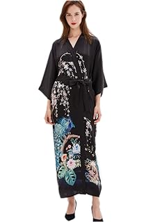 Silk Cocoon Women Dressing Gown Pure Silk Dressing Gown Woman