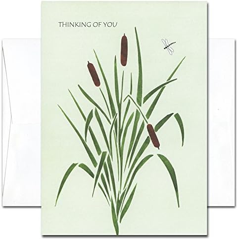 Dragonfly - Thinking of You Cards, box of 10 cards & envelopes