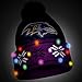 FOCO NFL Big Logo Light Up Printed Beanie Knit Cap