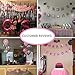 Birthday Decorations for Women and Girls, Pink and Silver Birthday Decorations, Happy Birthday Banner, Birthday Girl Banner Set, Teen, 1st Birthday, Kids Birthday Party Supplies, Balloons, Pom Poms