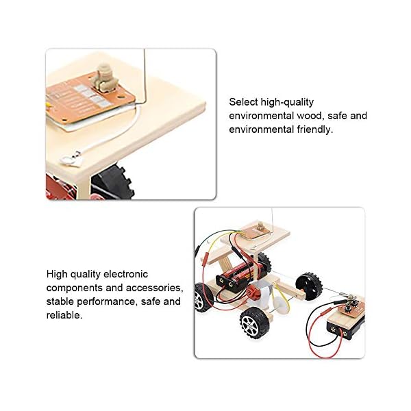 Montage Auto Modell DIY Montiert RC Auto Spielzeug Elektrische Fernbedienung Fahrzeug Kit Kinder Handgemachte Playset… – Bild 7