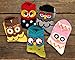Chalier 5 Pairs Womens Cute Animal Socks Colorful Funny Casual Cotton Crew Socks