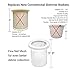 Sutro Basics Net Basket B-37 - Replacement Skimmer Basket B-37, Pentair Skimmers