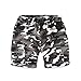 Mud Kingdom Toddler Boys Twill Shorts Set Cute Cartoon Dinosaur Camo Green 3T