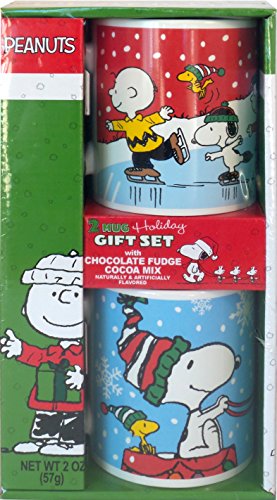 image for Galerie Peanuts 2 Mug Holiday Gift Set with Snoopy and Charlie Brown a