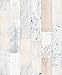Very Berry Sticker Vintage Herb Wood Panel Pattern Peel and Stick Wallpaper (19.6