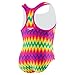 Speedo Girls' 1-piece Swimsuit - Genie Geo (7, Multi)