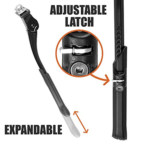 BV Adjustable Bicycle Bike Kickstand with Concealed Spring-Loaded