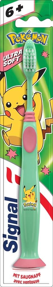 Signal Junior Toothbrush for Children Aged 6 and Over, Pack of 1, Yellow
