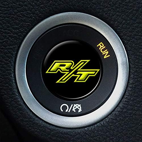 MBDG R/T Ignition Push Start Button Overlay for Dodge Challenger and Charger A124