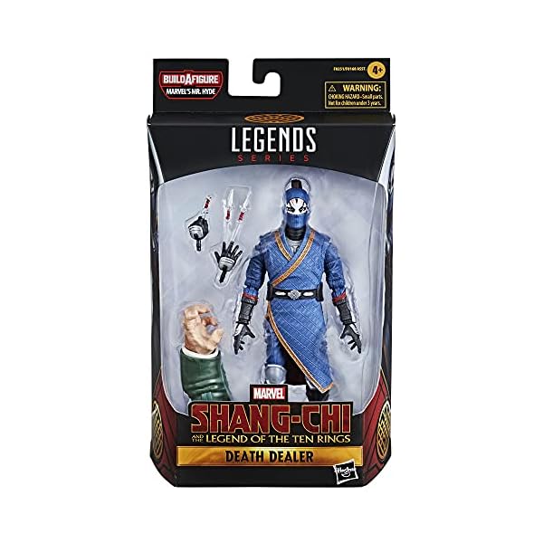 Hasbro-Marvel-Legends-Series-Shang-Chi-and-the-Legend-of-the-Ten-Rings-15-cm-Collectible-Death-Dealer-Action-Figure-Toy-for-Ages-4-and-Up Shang Chi , F0251 Hasbro Marvel Legends Series and the Legend of the Ten Rings 15-cm Collectible Death Dealer Action…